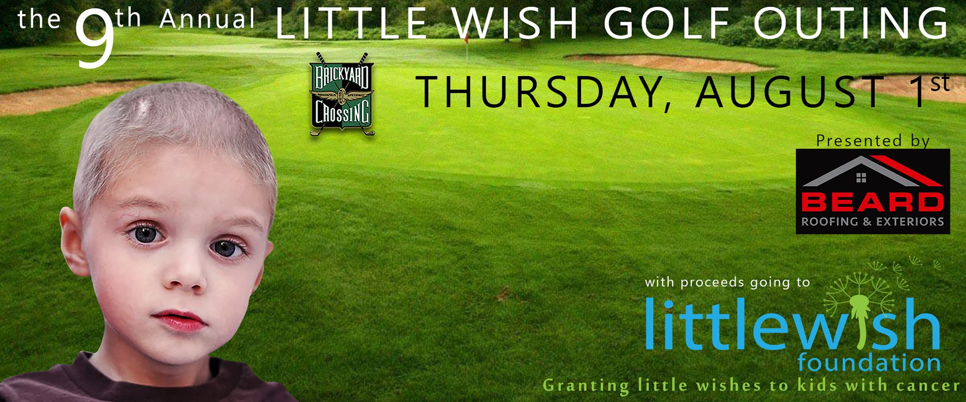 Little Wish Golf Outing 2024 Banner